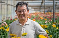 Kitayama Brothers, Inc. Facilities Manager Stuart Kitayama talks about this family business that was founded by his father Ray Kitayama and uncles in 1970, and how the 40 acres of green houses plus outdoor fields in Watsonville, CA have benefited from the U.S. Department of Agriculture (USDA) Natural Resources Conservation Service (NRCS), on Thursday, August 27, 2015.