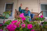 Pat Crenshaw, 79, is a black Native American, who owns and operates 120 acres in Slick, Oklahoma.