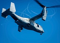 MV-22B Osprey Flight Operations Aboard USNS Mercy.