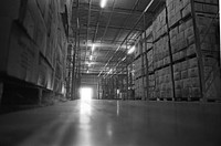 The U.S. Department of Agriculture supplies supplemental food to the North Carolina Food Distribution Center in August 1983. Photo courtesy of National Archives and Records Administration. Original public domain image from Flickr