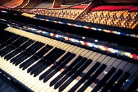 Piano. U.S. Army Europe Band and Chorus 'last concert' in Schwetzingen. Original public domain image from Flickr