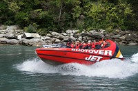 The Shotover Jet. Queenstown,Shotover Jet commenced operations on the upper Shotover River in 1965 and was one of Queenstown’s first adventure activities, and over the years is one of the experiences that has helped to put New Zealand on the global tourism map.