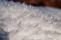 Hoar Frost. Original public domain image from Flickr