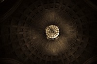 Dome ceiling. Original public domain image from Flickr