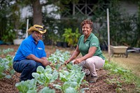 U.S. Department of Agriculture (USDA) Natural Resource Conversation Service (NRCS) District Conservationist Shemekia Mosley works with Metro Atlanta Urban Farm (MAUF) CEO Bobby Wilson established Metro Atlanta Urban Farming (MAUF) in 2009 to address the growing need of affordable food in low-income communities.