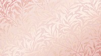 Vintage flower computer wallpaper, pink pattern, aesthetic design