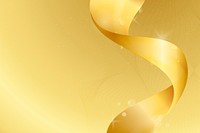 Bokeh background vector with luxury gold ribbon border