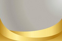 Gray background vector with golden wave 