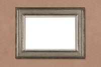 Antique picture frame mockup psd, home decor, vintage bronze design