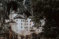 Predjama Castle, Inner Carniola, Slovenia, vivid tone