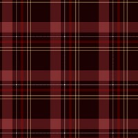 Tartan traditional checkered background, red pattern design vector