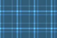 Plaid pattern background, blue tartan, traditional design vector