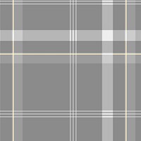 Seamless plaid background, gray checkered pattern design vector