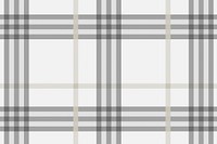 Seamless plaid background, beige checkered pattern design vector