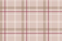 Beige plaid background, grid pattern design vector