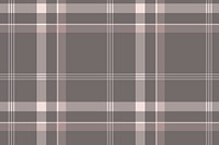 Plaid pattern background, brown tartan, traditional design vector