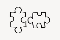 Jigsaw puzzle, teamwork and business solutions clipart psd