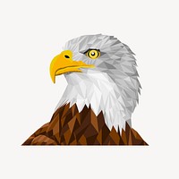 Eagle bird clipart, animal illustration. Free public domain CC0 image.