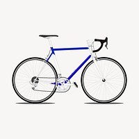 Bicycle clipart, vehicle illustration. Free public domain CC0 image.