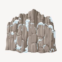 Mountain clipart illustration vector. Free public domain CC0 image