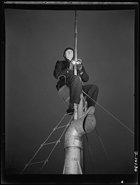 Coast Guard Auxiliary. Guardians of inland waters. The Marblehead unit of the Coast Guard Auxiliary includes among its members Bill Welch, a Boston lawyer, junior commander of the flotilla. He contributes twelve hours a week to patrol duty, during which time he assumes regular Coast Guard status as a temporary reservist. Sourced from the Library of Congress.