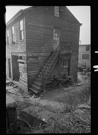 [Untitled photo, possibly related to: Typical house at Steel Subdivision outside of Cincinnati]. Sourced from the Library of Congress.