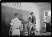 [Untitled photo, possibly related to: School scene at Skyline Farms, near Scottsboro, Alabama]. Sourced from the Library of Congress.