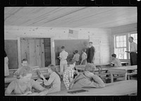 [Untitled photo, possibly related to: School scene at Skyline Farms, near Scottsboro, Alabama]. Sourced from the Library of Congress.