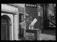 Bookstore, Washington, D.C.. Sourced from the Library of Congress.