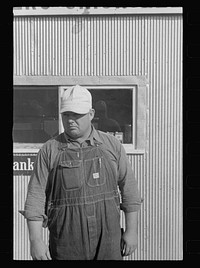 Manager of Farmer's Union Coop grain elevator. Centralia, Kansas. Sourced from the Library of Congress.