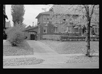 [Untitled photo, possibly related to: Going to back door to ask for handout, Omaha, Nebraska]. Sourced from the Library of Congress.
