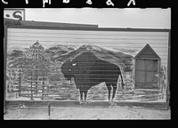 Folk art in North Platte, Nebraska, home of Buffalo Bill. Sourced from the Library of Congress.