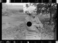 [Untitled photo, possibly related to: Farm wife, Lincoln County, Nebraska]. Sourced from the Library of Congress.