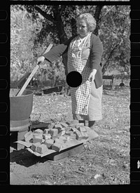 [Untitled photo, possibly related to: Soap made by rehabilitation client, Otoe County, Nebraska]. Sourced from the Library of Congress.