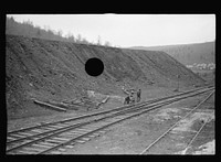 [Untitled photo, possibly related to: Miner's sons bringing home salvaged coal during May 1939 coal strike.  Kempton, West Virginia]. Sourced from the Library of Congress.