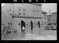 Fire department, Cumberland, Maryland. Sourced from the Library of Congress.
