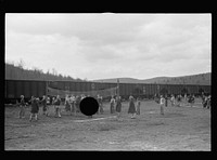[Untitled photo, possibly related to: School grounds in company-owned coal town Kempton, West Virginia]. Sourced from the Library of Congress.