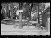 [Untitled photo, possibly related to: Drinking fountain on the county courthouse lawn, Halifax, North Carolina]. Sourced from the Library of Congress.