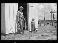 Mr. Foster with home-cured meat. Irwinville Farms, Georgia. Sourced from the Library of Congress.