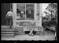 [Untitled photo, possibly related to: Farm boy who sells "Grit." Irwinville Farms, Georgia]. Sourced from the Library of Congress.