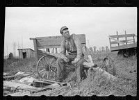 [Untitled photo, possibly related to: Farm boy of Minnesota cut-over land, Lake of the Woods County, Minnesota]. Sourced from the Library of Congress.