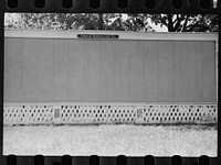 Empty billboard, Minneapolis, Minnesota. Sourced from the Library of Congress.