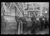 [Untitled photo, possibly related to: Grain sifters, Pillsbury flour mill, Minneapolis, Minnesota]. Sourced from the Library of Congress.