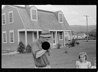 [Untitled photo, possibly related to: Tygart Valley homesteader and family, West Virginia]. Sourced from the Library of Congress.