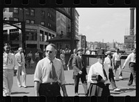 [Untitled photo, possibly related to: Parade, Letter Carriers Convention, Milwaukee, Wisconsin]. Sourced from the Library of Congress.
