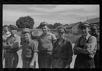 [Untitled photo, possibly related to: Maintenance crew, Greendale, Wisconsin]. Sourced from the Library of Congress.
