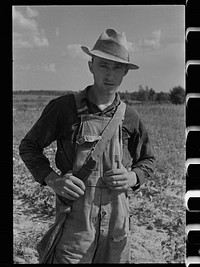 Cotton picker, Lauderdale County, Mississippi. Sourced from the Library of Congress.