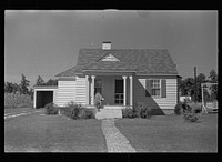 House at Tupelo Homesteads, Mississippi. Sourced from the Library of Congress.
