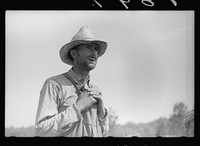 [Untitled photo, possibly related to: Ozark farmer and family, Missouri]. Sourced from the Library of Congress.