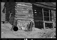 [Untitled photo, possibly related to: Dicee Corbin with some of her children and grandchildren, Shenandoah National Park, Virginia]. Sourced from the Library of Congress.